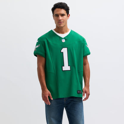 Men's Philadelphia Eagles Jalen Hurts Nike Kelly Green Alternate Vapor F.U.S.E. Elite Jersey