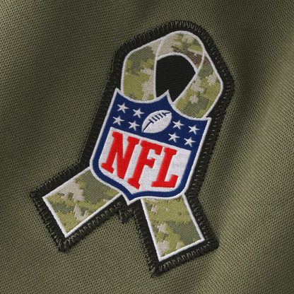 Men's Philadelphia Eagles Jalen Hurts Nike Olive 2025 Salute to Service Limited Jersey