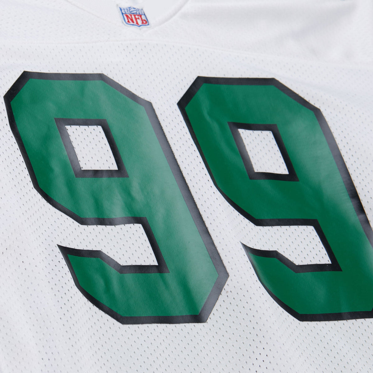 Men's Philadelphia Eagles Jerome Brown Mitchell & Ness White 1991 Authentic Throwback Retired Player Jersey