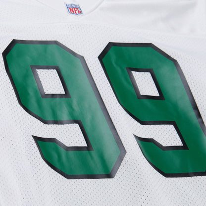 Men's Philadelphia Eagles Jerome Brown Mitchell & Ness White 1991 Authentic Throwback Retired Player Jersey