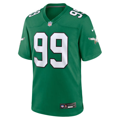 Men's Philadelphia Eagles Jerome Brown Nike Kelly Green Retired Player Alternate Game Jersey