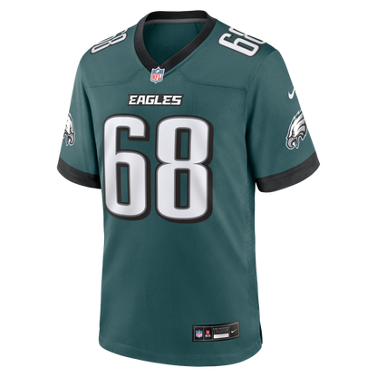 Men's Philadelphia Eagles Jordan Mailata Nike Midnight Green Team Game Jersey
