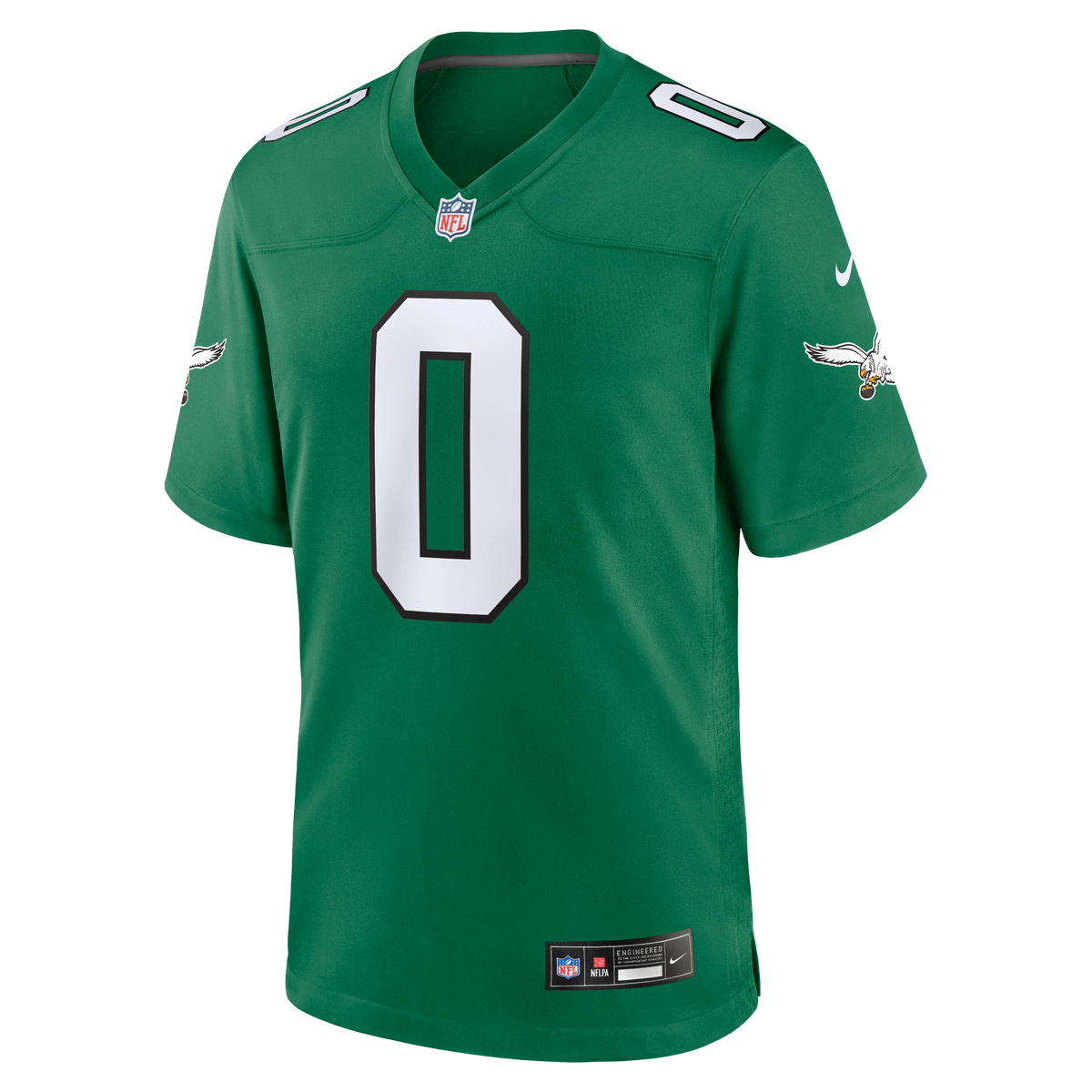 Men's Philadelphia Eagles Marquise Brown Nike Kelly Green Alternate 2 Game Jersey