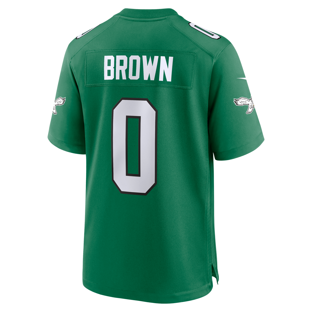 Men's Philadelphia Eagles Marquise Brown Nike Kelly Green Alternate 2 Game Jersey
