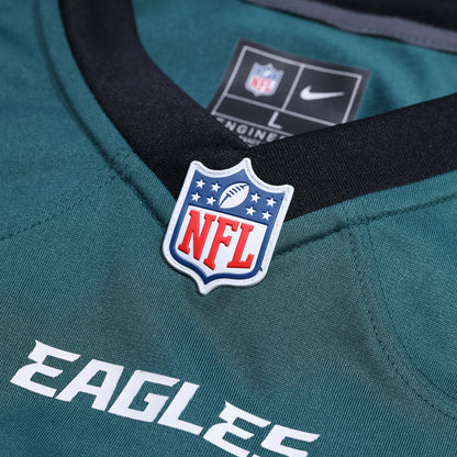 Men's Philadelphia Eagles Nike Midnight Green Custom Game Jersey