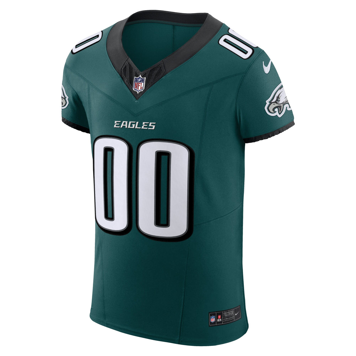 Men's Philadelphia Eagles Nike Midnight Green Team Vapor F.U.S.E. Elite Custom Jersey