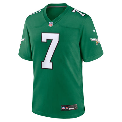 Men's Philadelphia Eagles Ron Jaworski Nike Kelly Green Retired Player Alternate Game Jersey