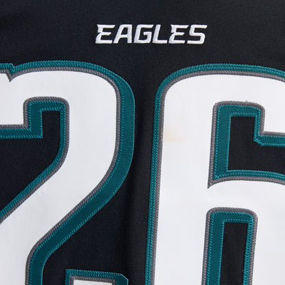 Men's Philadelphia Eagles Saquon Barkley Nike Black Alternate Vapor F.U.S.E. Elite Jersey