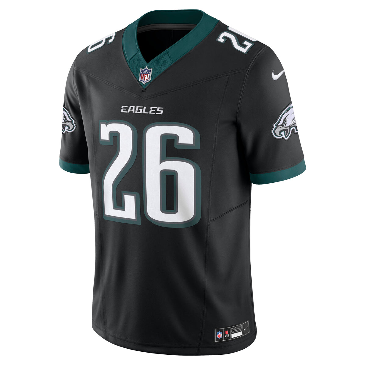 Men's Philadelphia Eagles Saquon Barkley Nike Black Vapor F.U.S.E. Limited Jersey