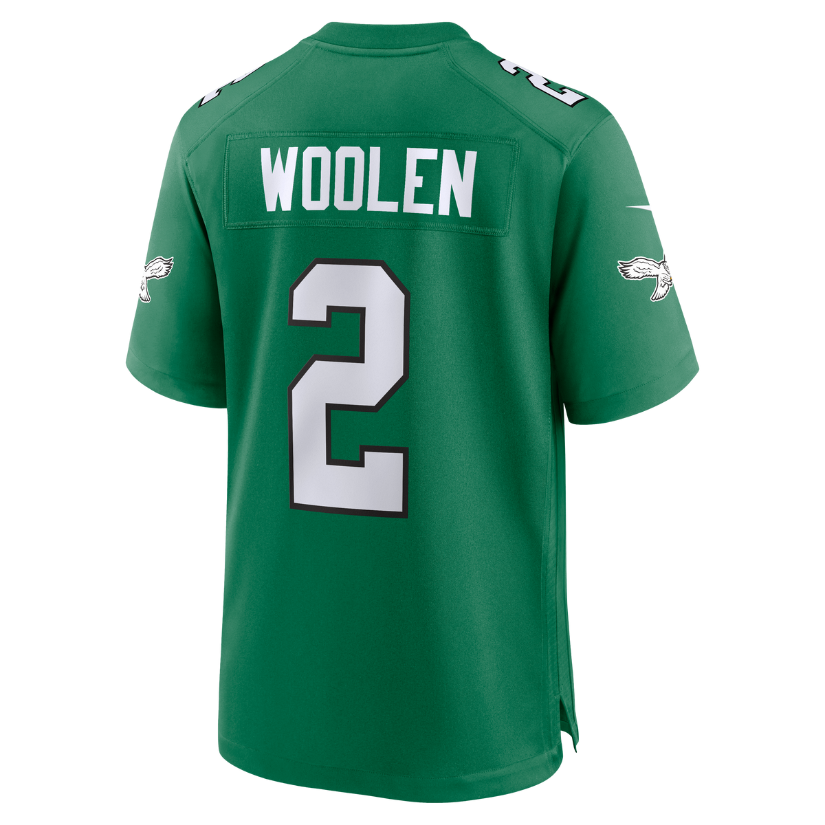 Men's Philadelphia Eagles Tariq Woolen Nike Kelly Green Alternate Game Jersey