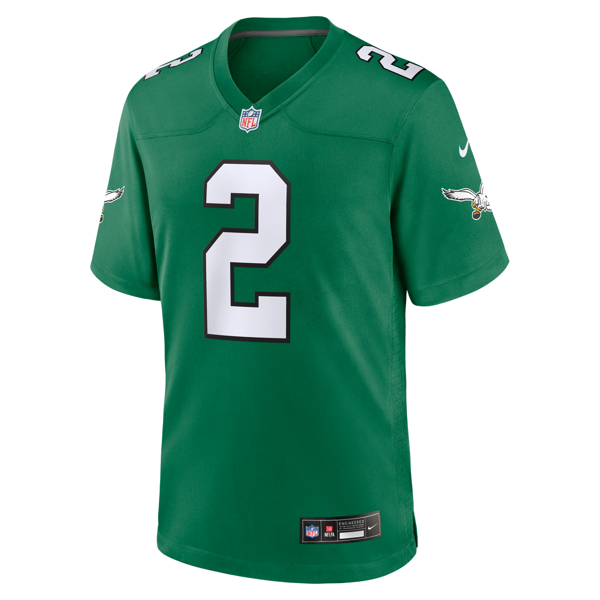 Men's Philadelphia Eagles Tariq Woolen Nike Kelly Green Alternate Game Jersey