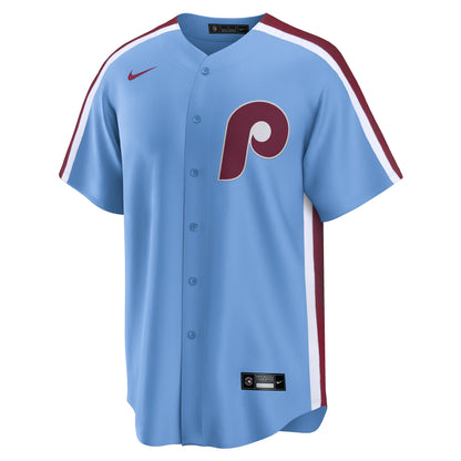 Men's Philadelphia Phillies Kyle Schwarber Nike Light Blue Alternate, 1st Replica Jersey
