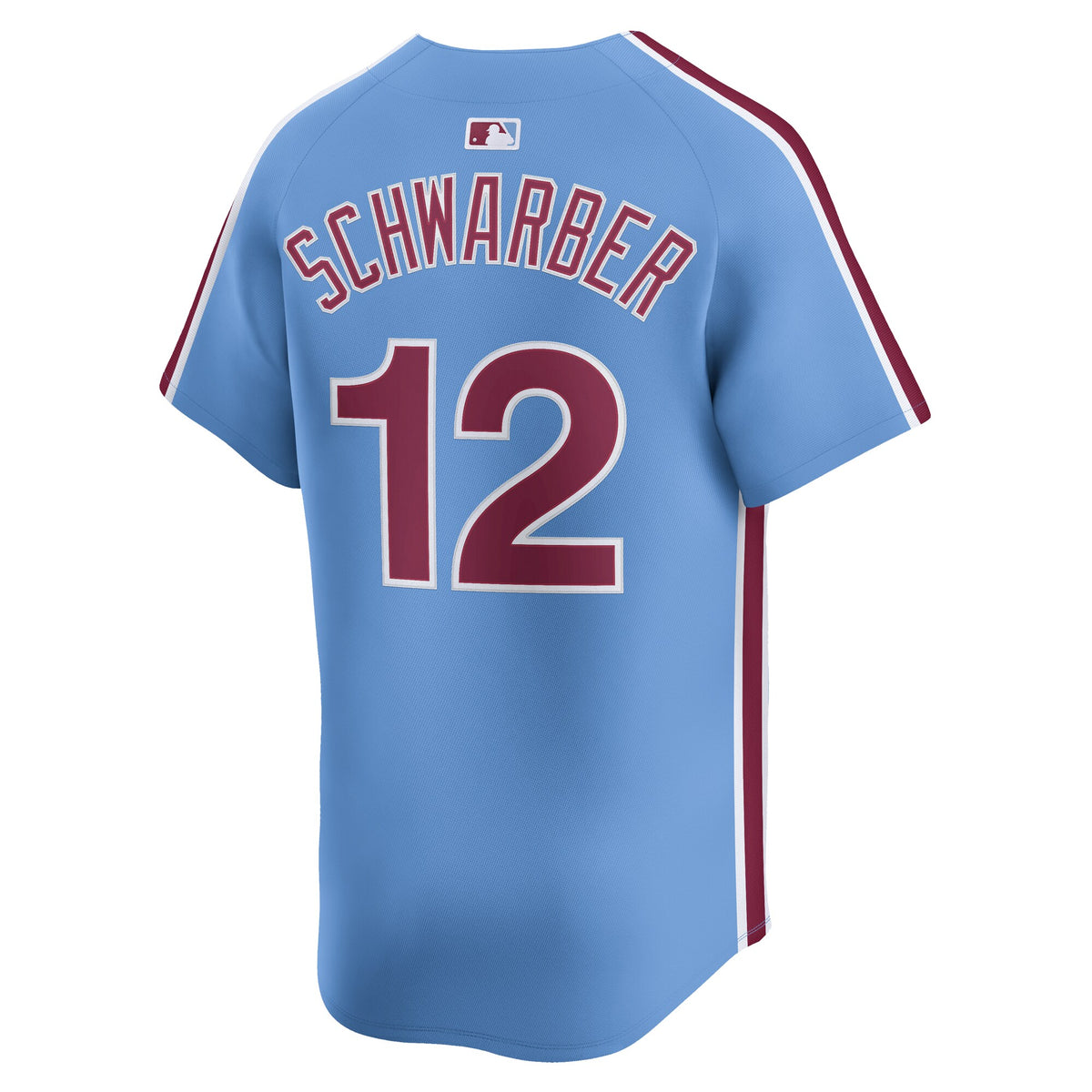 Men's Philadelphia Phillies Kyle Schwarber Nike Light Blue Alternate Limited Jersey
