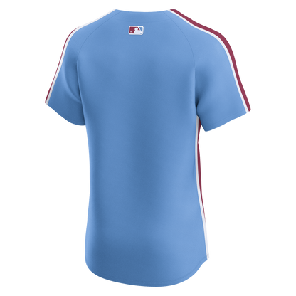 Men's Philadelphia Phillies Nike Light Blue Alternate Elite Jersey