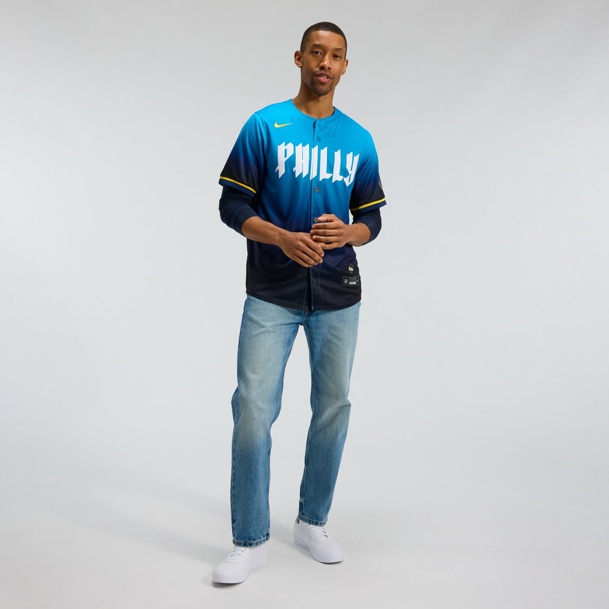 Men's Philadelphia Phillies Nike Navy City Connect Limited Jersey