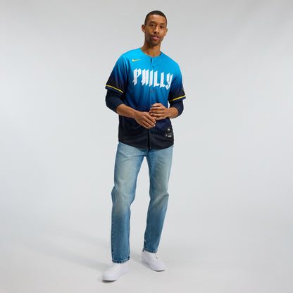 Men's Philadelphia Phillies Nike Navy City Connect Limited Jersey