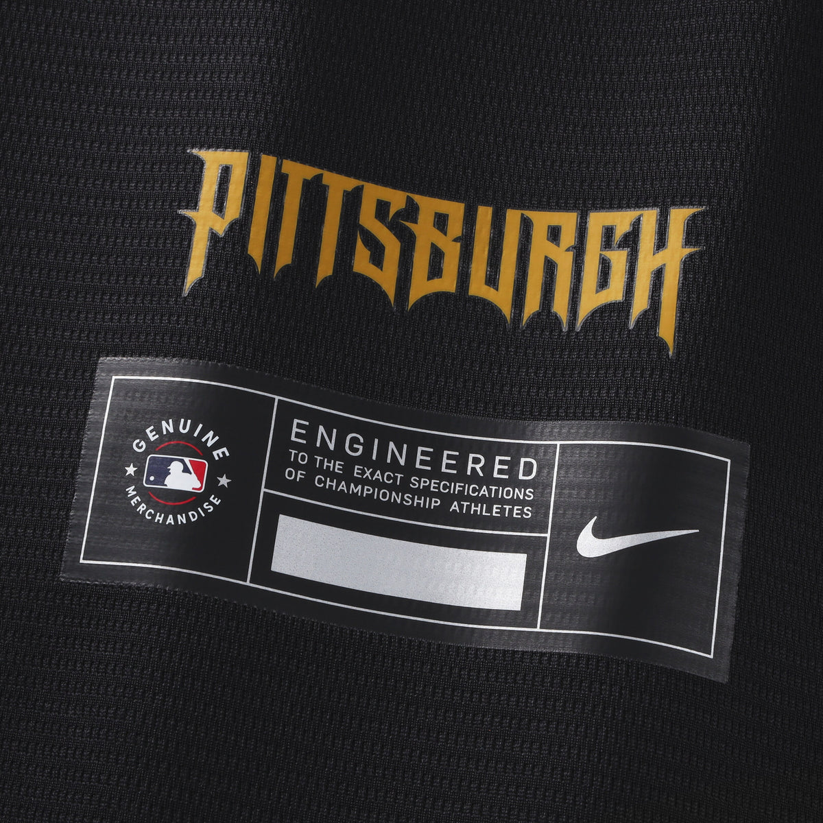 Men's Pittsburgh Pirates Konnor Griffin Nike Black 2026 City Connect Stadium Jersey