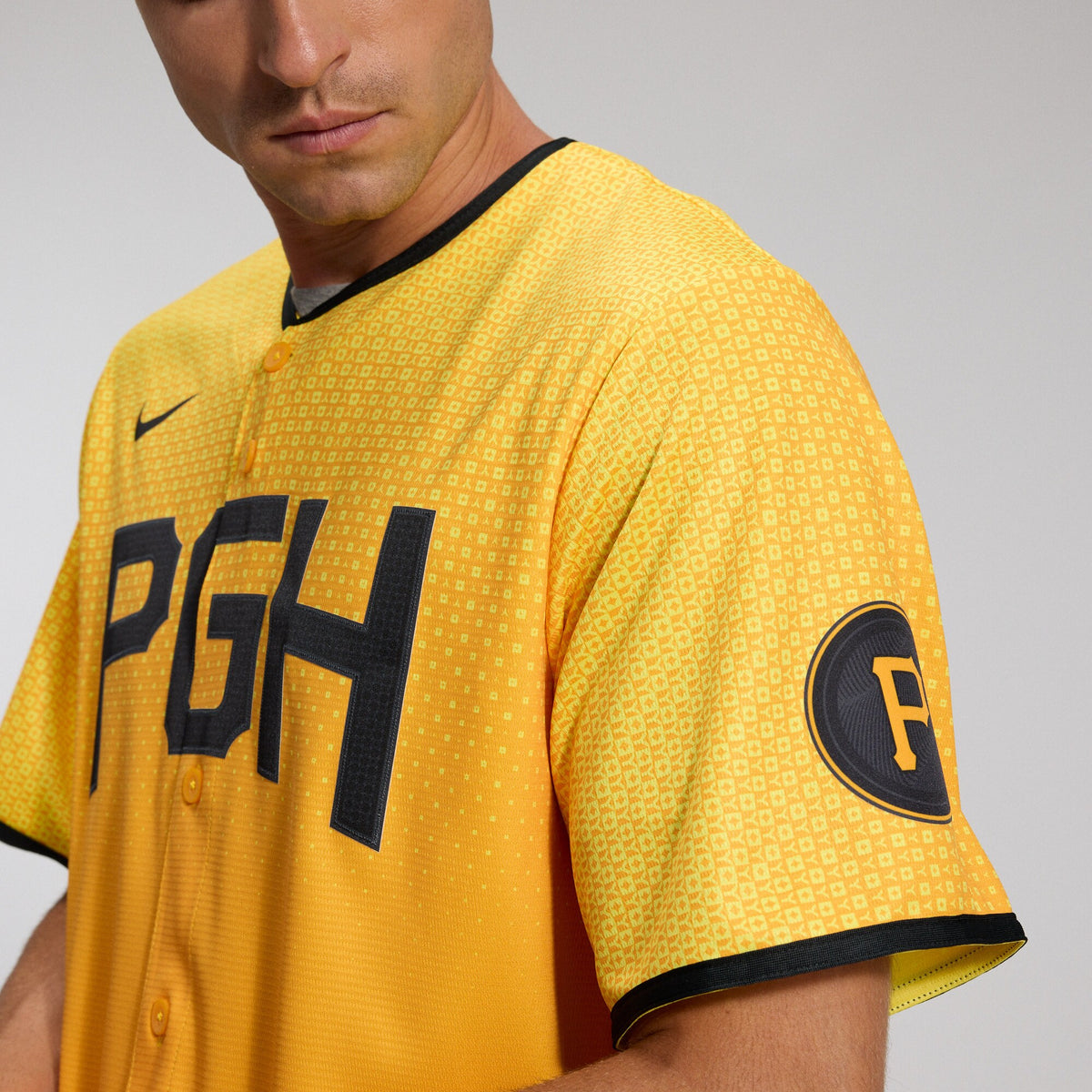 Men's Pittsburgh Pirates Nike Gold City Connect Replica Jersey