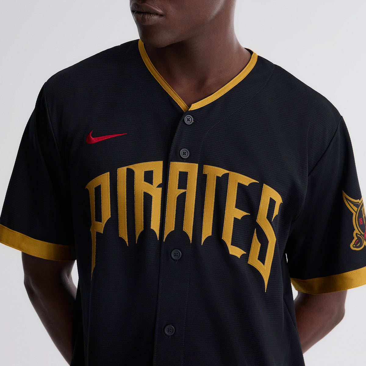 Men's Pittsburgh Pirates Oneil Cruz Nike Black 2026 City Connect Stadium Jersey