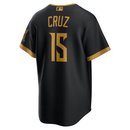 Men's Pittsburgh Pirates Oneil Cruz Nike Black 2026 City Connect Stadium Jersey
