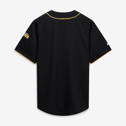 Men's Pittsburgh Pirates Stitches Black Team Color Full-Button Fashion Jersey