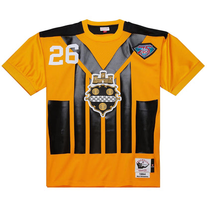 Men's Pittsburgh Steelers 1994 Rod Woodson Mitchell & Ness Gold Authentic Throwback Retired Player Jersey