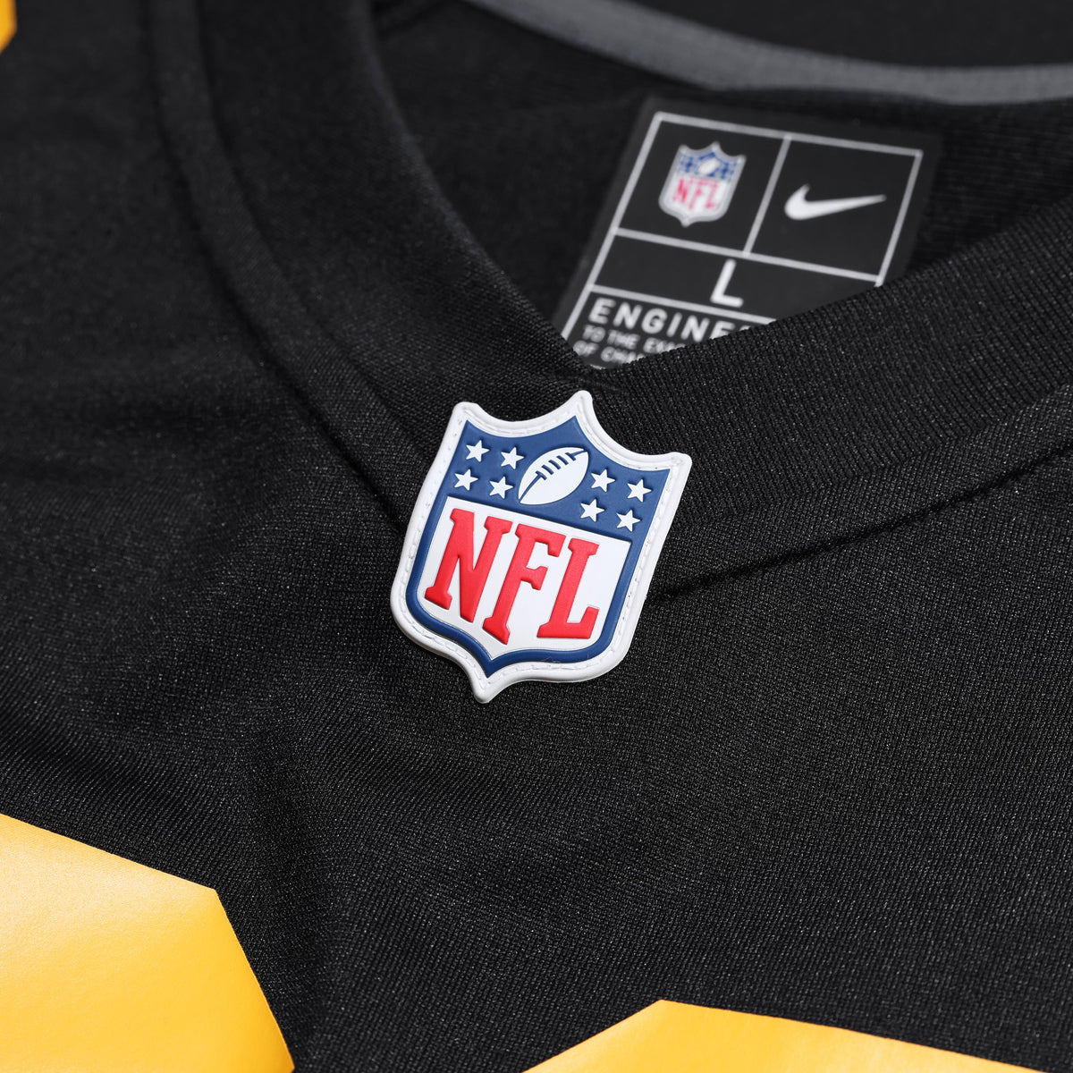 Men's Pittsburgh Steelers Aaron Rodgers Nike Black Alternate Game Jersey