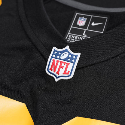 Men's Pittsburgh Steelers Aaron Rodgers Nike Black Alternate Game Jersey