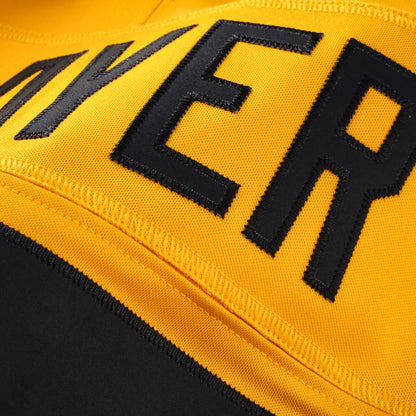 Men's Pittsburgh Steelers Aaron Rodgers Nike Gold Alternate Vapor F.U.S.E. Limited Jersey