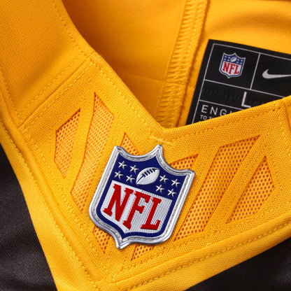 Men's Pittsburgh Steelers Aaron Rodgers Nike Gold Alternate Vapor F.U.S.E. Limited Jersey