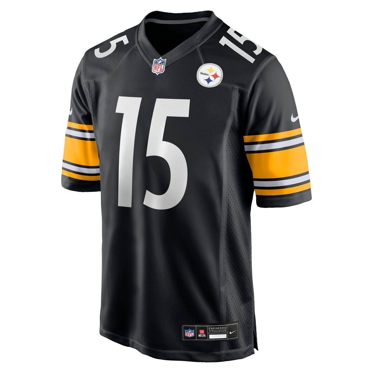 Men's Pittsburgh Steelers Ben Skowronek Nike Black Team Game Jersey