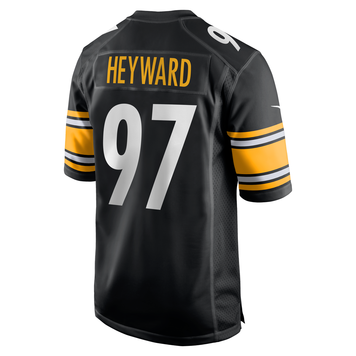 Men's Pittsburgh Steelers Cameron Heyward Nike Black Game Jersey