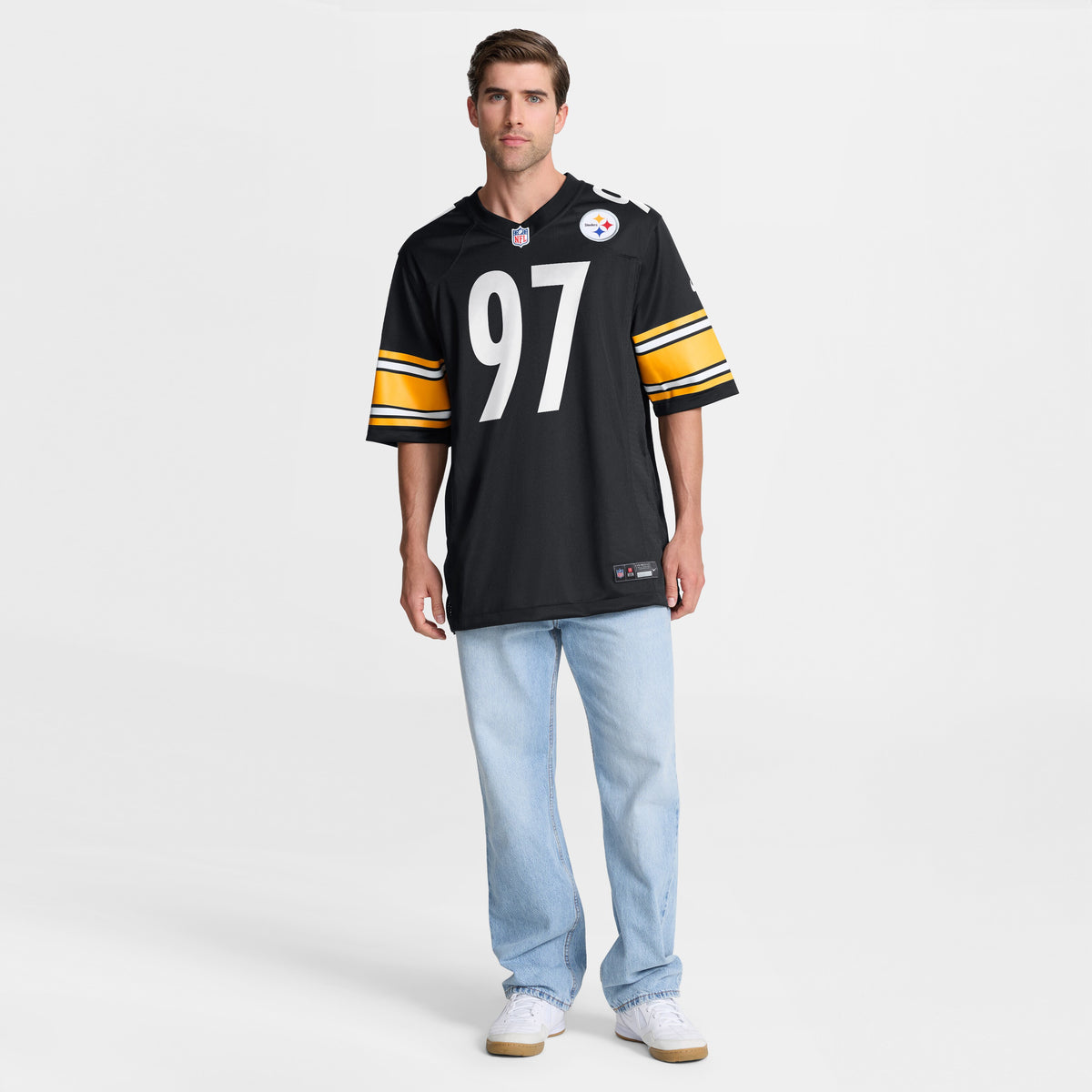 Men's Pittsburgh Steelers Cameron Heyward Nike Black Game Jersey