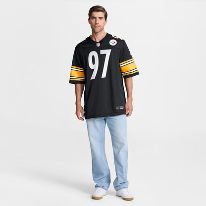 Men's Pittsburgh Steelers Cameron Heyward Nike Black Game Jersey