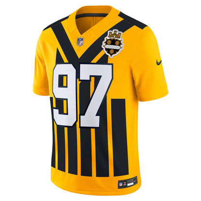 Men's Pittsburgh Steelers Cameron Heyward Nike Gold Alternate Vapor F.U.S.E. Limited Jersey