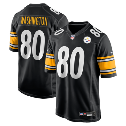 Men's Pittsburgh Steelers Darnell Washington Nike Black Game Jersey
