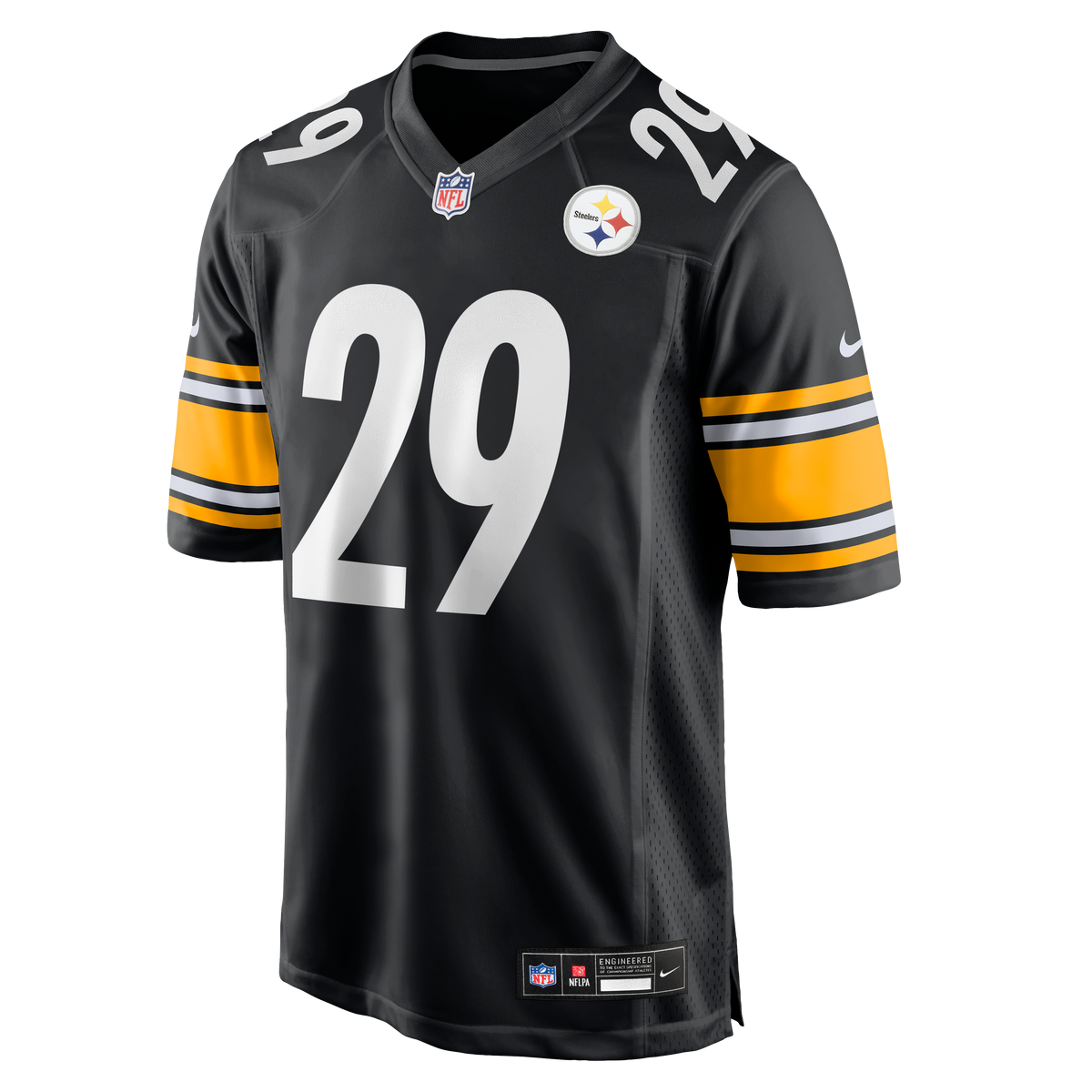 Men's Pittsburgh Steelers Eli Heidenreich Nike Black Team Game Jersey
