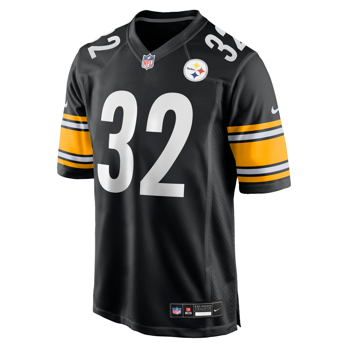 Men's Pittsburgh Steelers Franco Harris Nike Black Game Retired Player Jersey