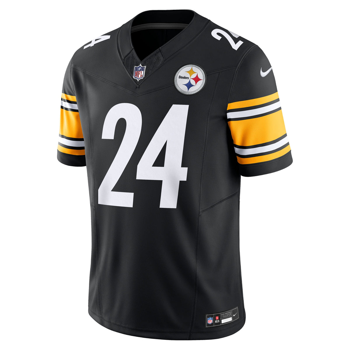 Men's Pittsburgh Steelers Joey Porter Jr. Nike Black Vapor F.U.S.E. Limited Jersey