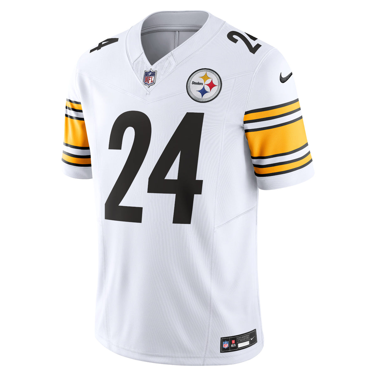 Men's Pittsburgh Steelers Joey Porter Jr. Nike White Vapor F.U.S.E. Limited Jersey
