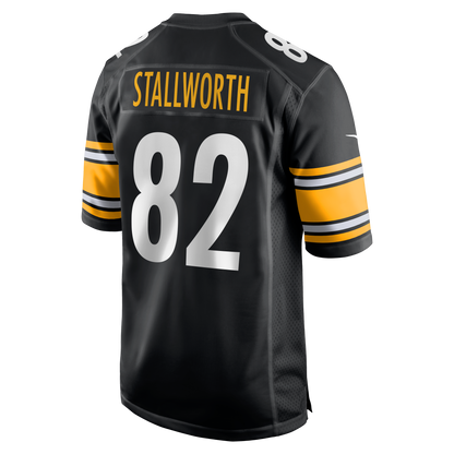 Men's Pittsburgh Steelers John Stallworth Nike Black Retired Player Jersey