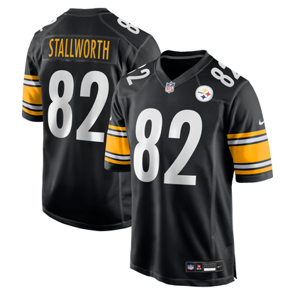 Men's Pittsburgh Steelers John Stallworth Nike Black Retired Player Jersey