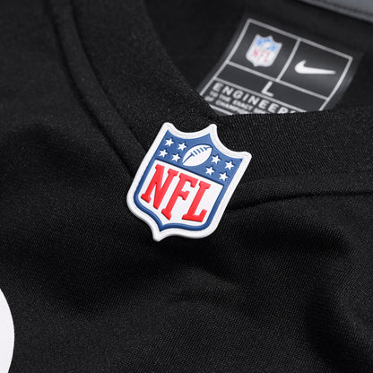 Men's Pittsburgh Steelers Kaleb Johnson Nike Black Team Game Jersey