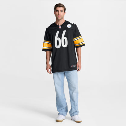 Men's Pittsburgh Steelers Mason McCormick Nike Black Game Jersey