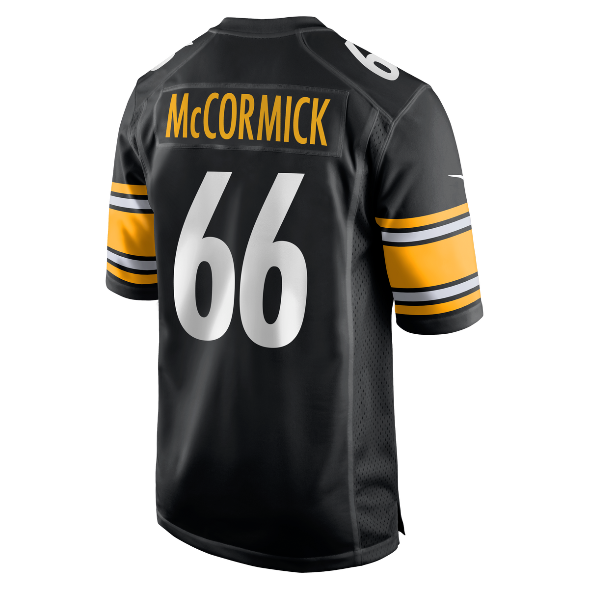 Men's Pittsburgh Steelers Mason McCormick Nike Black Game Jersey