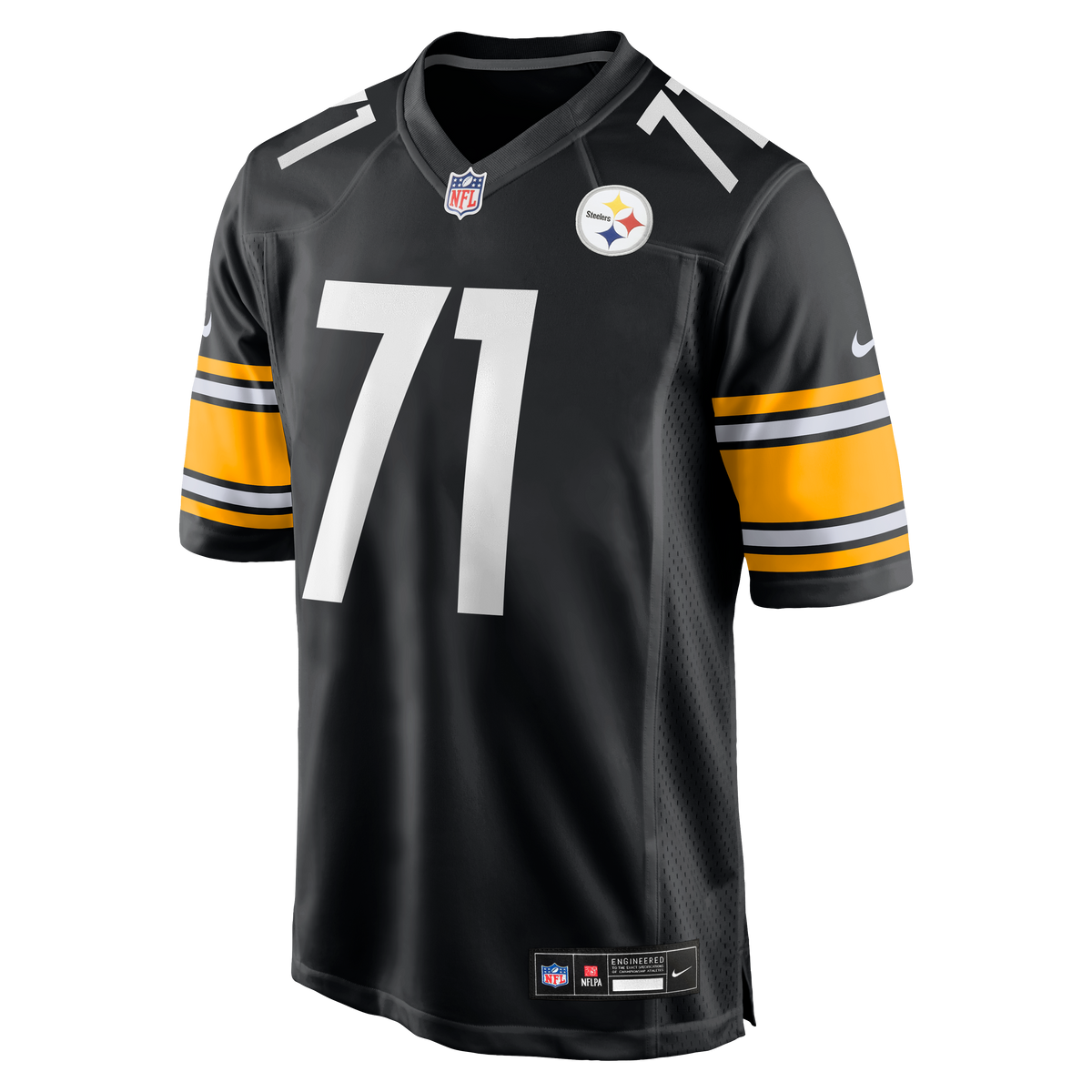 Men's Pittsburgh Steelers Max Iheanachor Nike Black 2026 NFL Draft First Round Pick No. 21 Team Game Jersey
