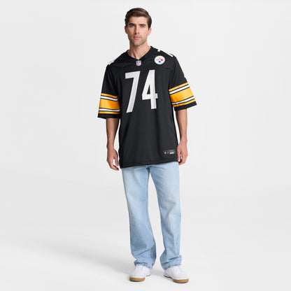 Men's Pittsburgh Steelers Spencer Anderson Nike Black Game Jersey