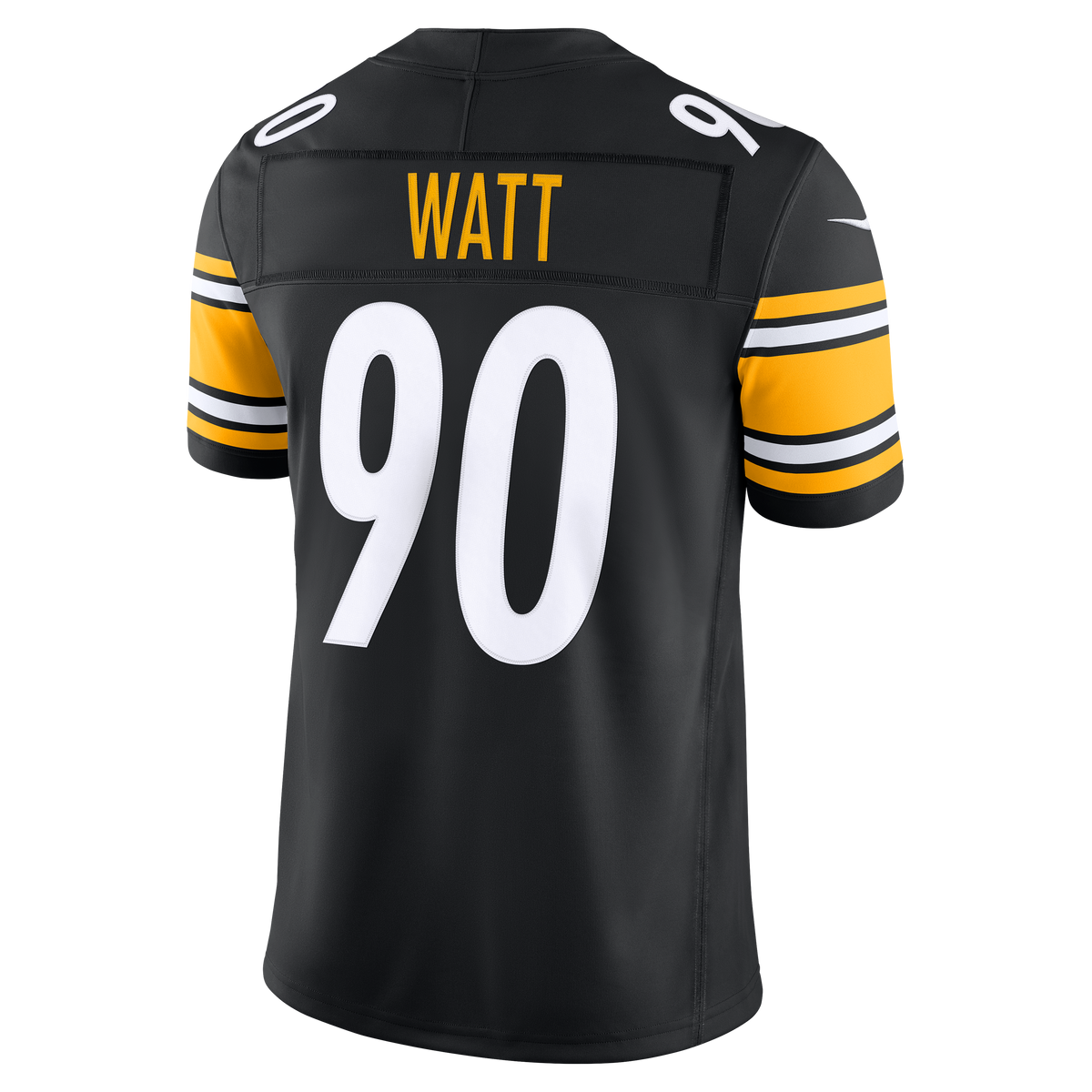 Men's Pittsburgh Steelers T.J. Watt Nike Black Team Vapor F.U.S.E. Stitched Limited Jersey
