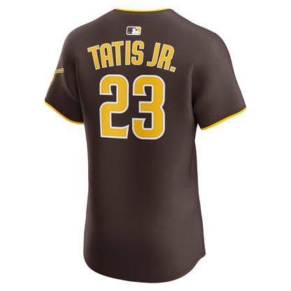 Men's San Diego Padres Fernando Tatis Jr. Nike Brown Road Elite Jersey