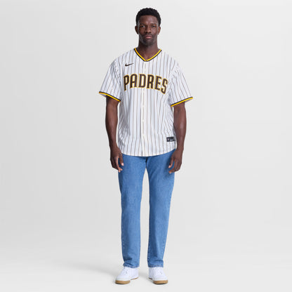 Men's San Diego Padres Jackson Merrill Nike White Home Replica Player Jersey